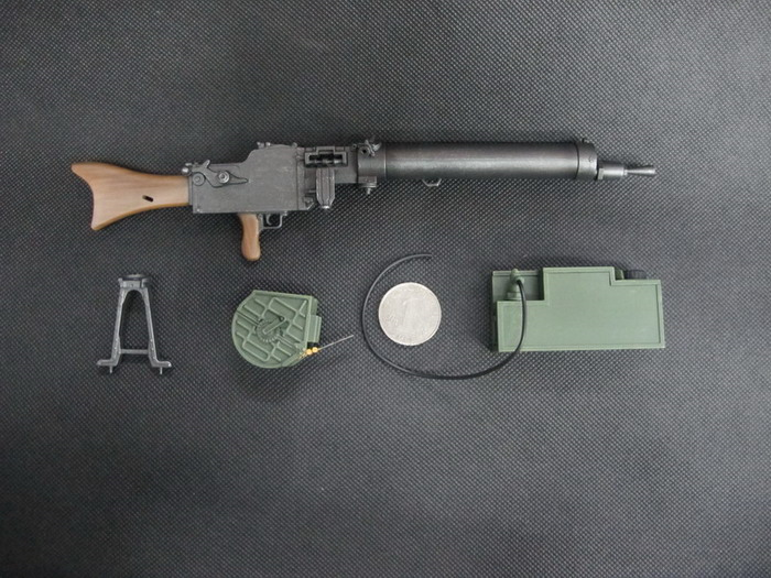 1/6 German MG0815 Machine Gun Model Weapon Rifle Model Toys F 12'' Figures 