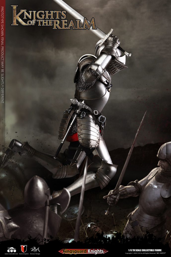Kingsguard Hands Model COOMODEL SE037 Die-cast Alloy 1//6 Knights of the Realm