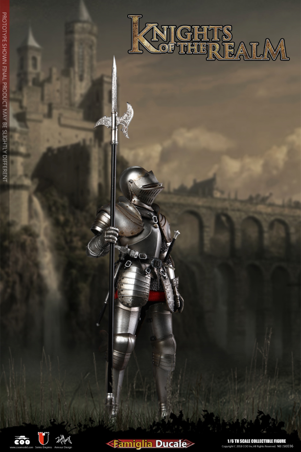 1:6 scale COOMODEL SE036 EMPIRES KNIGHTS Famiglia Ducale WAR HAMMER