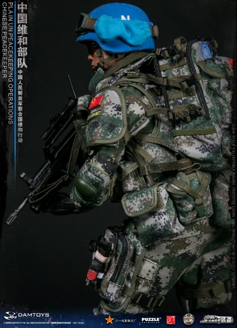 DAMTOYS DAM 78062 1/6 Scale Chinese Peacekeeper PLA Glove Hands Model