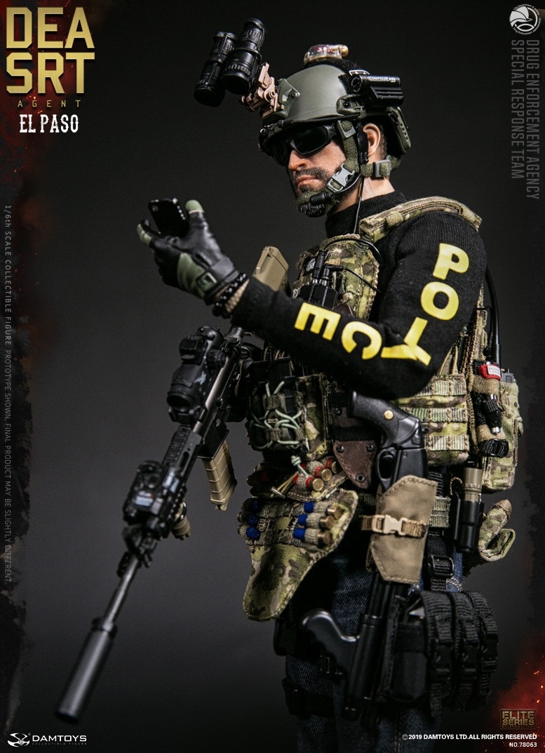 DAM-78063 Dam Toys 1/6 DEA SRT "Special Response Team