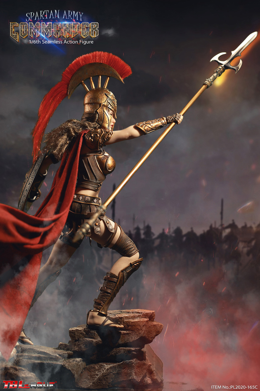 PL2020-165C TBLeague Phicen Golden Spartan Army Commander 1:6 Action
