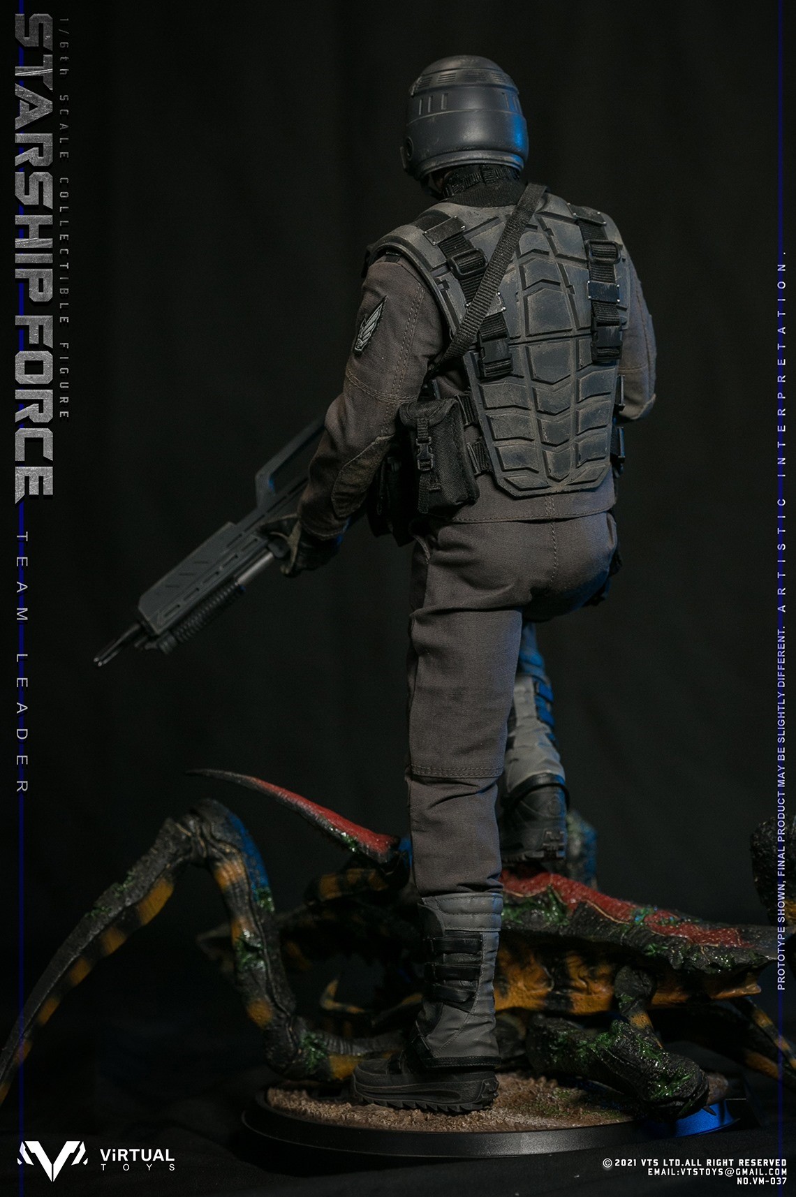 VT-VM037DX Virtual Toys Starship Force Team Leader 1/6 Deluxe Version -  ToysFanatic Collections