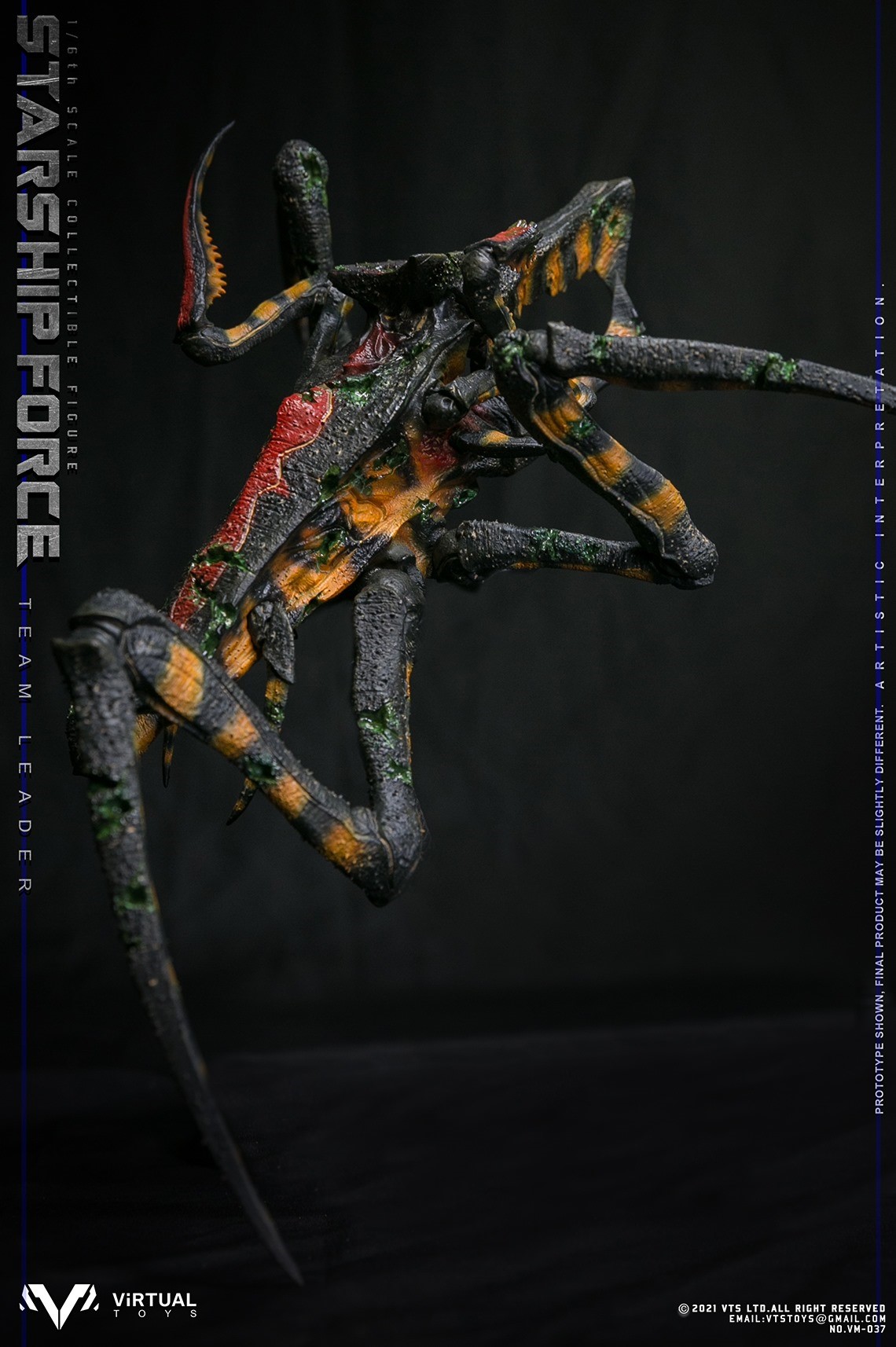 VT-VM037DX Virtual Toys Starship Force Team Leader 1/6 Deluxe Version -  ToysFanatic Collections