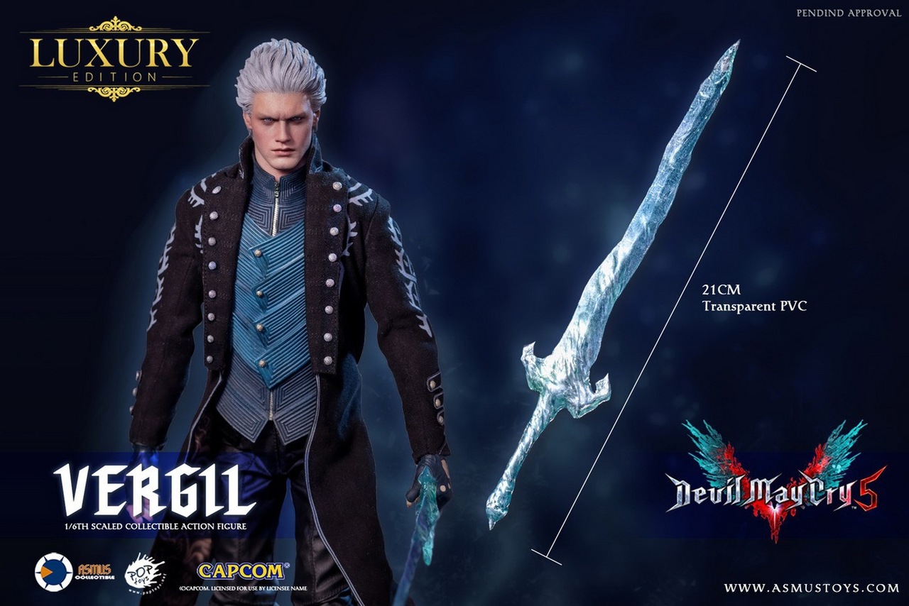 ASM-DMC500LUX Asmus Toys 1/6 The Devil May Cry Series V Vergil Luxury  Edition - ToysFanatic Collections