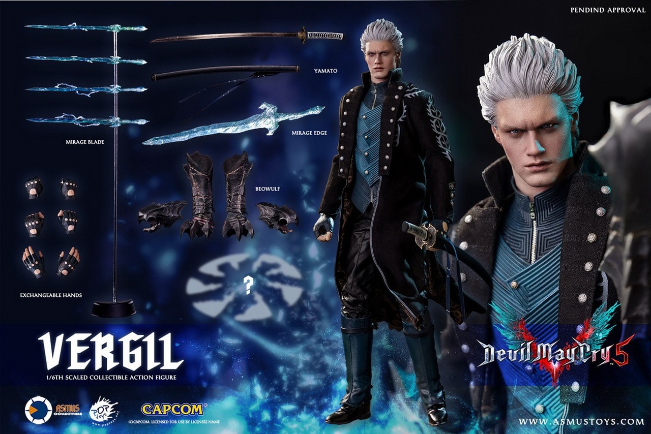 Asmus Toys Devil May Cry 3 Vergil (Luxury Edition) 1/6 Scale Figure