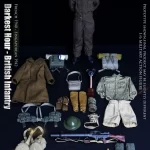 UD9039 - UJINDOU - 1/6 Darkest Hour - WWII British Infantry, French 1940 - Singaporean 1942
