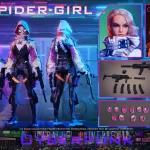 ELE9002 – ELEPHANT TOYS – 1/6 Queen of the Night – Spider-Girl