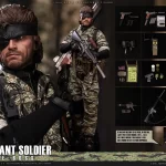 EKS010 – EKUAZ STUDIO – 1/6 MEATL GIANT SOLDIER – SNAKE BOSS (TIGER STRIPE CAMO VERSION)