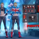 PT-P027 – PLAY TOY – 1/6 Fighting Female Warrior 6th Generation