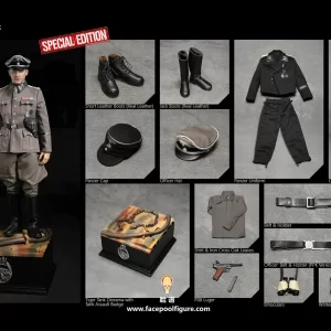 FP019B – FACEPOOLFIGURE – 1/6 Discover History Series – Pancer Ace Tiger Tank Commander – Michael Wittmann (Special Edition)