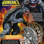 411-200334CP – X-PLUS – Gamera (1996) Plastic Model Kit