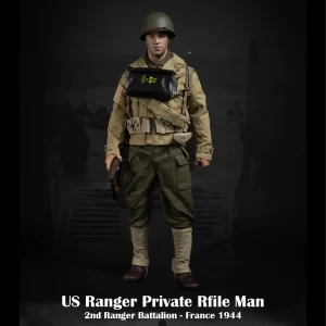 FP020 – FACEPOOLFIGURE – 1/6 WWII US Ranger Private Rifle Man – France 1944