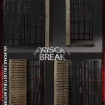 FB-Z025 – FISH BONE TOYS – 1/6 Magnetic Opening and Closing Prison Scene