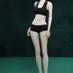 JOQ-21D-WS – JIAOU DOLL – 1/6 Detachable Foot Supermodel Female Body without Head