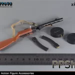 ZY2021 – ZYTOYS – 1/6 Bobosha PPSh41 Rifle Weapon Gun Model