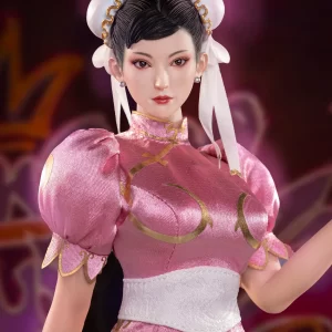 MS-015B – STAR MAN – 1/6 Female Fighter Chun-li (Pink Version)