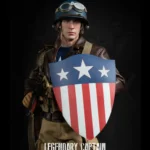 AC003A – HERO TOY – 1/6 Legendary Captain WWII Costume Accessory Set with Body (Standard Edition)